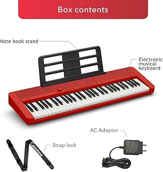 CASIO　Casiotone CT-S1 Casio Casiotone CT-S1 61-key Touch Sensitive Portable